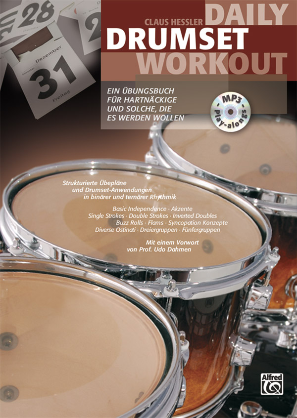 Vorderes Coverbild Daily Drumset Workout (+MP3-CD)