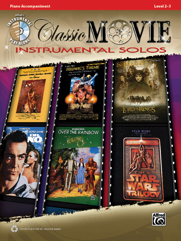 Vorderes Coverbild Classic Movie Instrumental Solos (+CD):