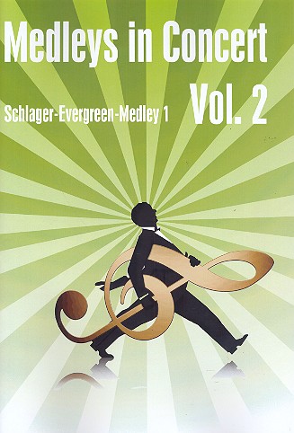 Vorderes Coverbild Schlager-Evergreen-Medley Band 1