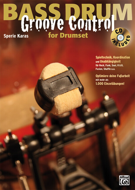 Vorderes Coverbild Bass Drum Groove Control (+CD):