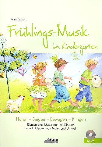 Vorderes Coverbild Frühlings-Musik im Kindergarten (+CD)