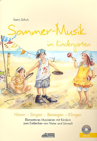 Vorderes Coverbild Sommer-Musik im Kindergarten (+CD)