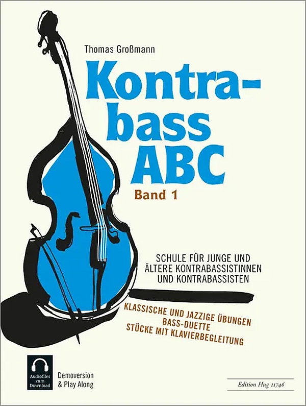 Vorderes Coverbild Kontrabaß-ABC Band 1 (+Online-Audio)