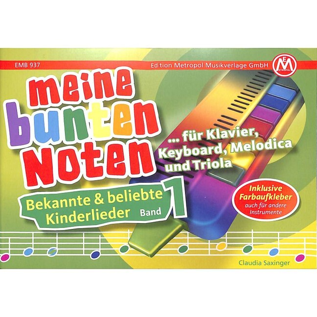 Vorderes Coverbild Bekannte und beliebte Kinderlieder Band 1