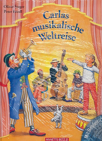 Vorderes Coverbild Carlas musikalische Weltreise (+CD)