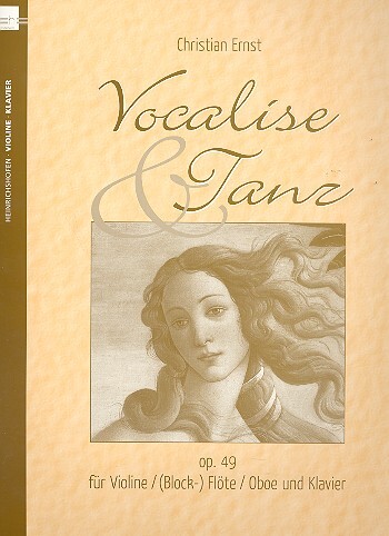 Vorderes Coverbild Vocalise  und  Tanz op.49 für Violine
