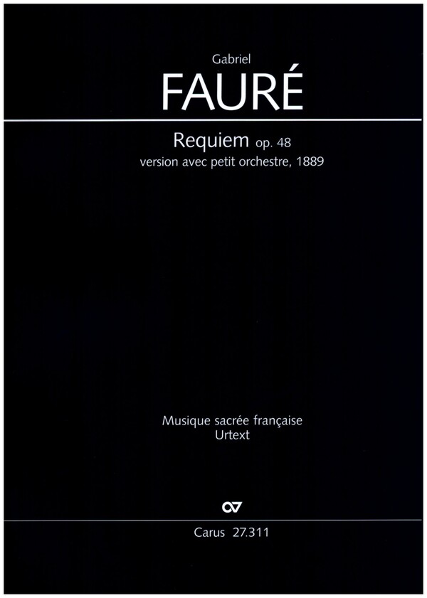 Vorderes Coverbild Requiem op.48