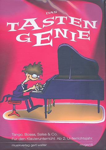 Vorderes Coverbild Das Tastengenie 