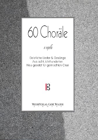 Vorderes Coverbild 60 Choräle
