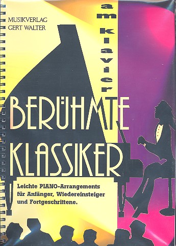 Vorderes Coverbild Berühmte Klassiker am Klavier