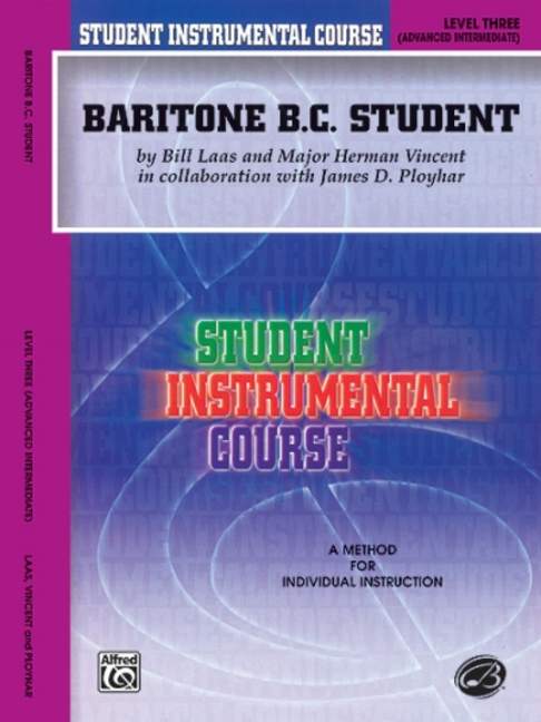Vorderes Coverbild Baritone Bass Clef Student Level 3