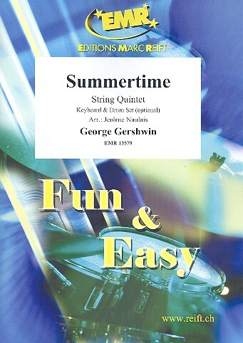 Vorderes Coverbild Summertime für 5 Streicher