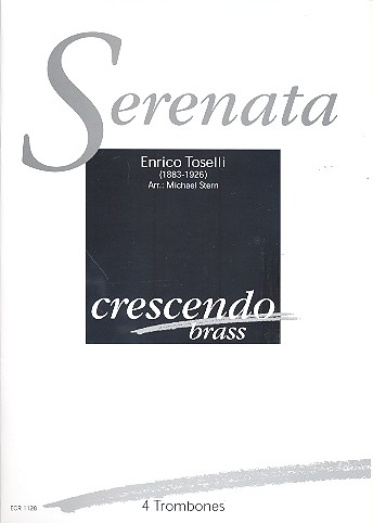 Vorderes Coverbild Serenata für 4 Posaunen