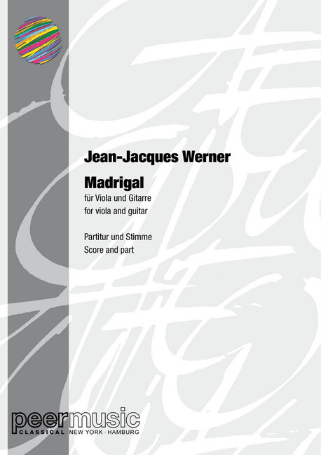 Vorderes Coverbild Madrigal