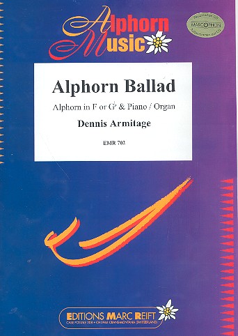 Vorderes Coverbild Alphorn Ballad for alphorn in F or Gb