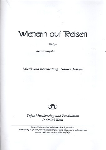 Vorderes Coverbild Wienerin auf Reisen: für Combo