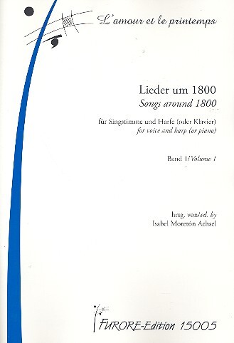 Vorderes Coverbild Lieder um 1800 vol.1