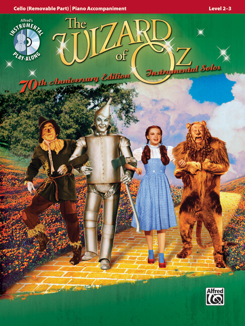 Vorderes Coverbild The Wizard of Oz (+CD): for cello and piano