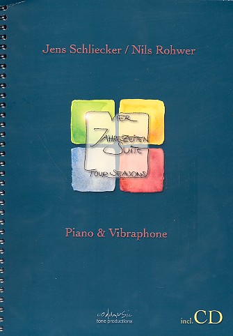 Vorderes Coverbild Four Seasons (+CD) vibraphone and piano