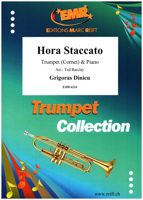 Vorderes Coverbild Hora staccato für Trompete (Kornett)