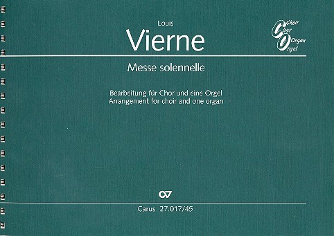 Vorderes Coverbild Messe solennelle en ut dièse mineur cis-Moll op.16