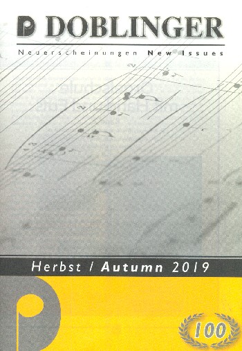 Vorderes Coverbild Katalog Herbst Doblinger 2017
