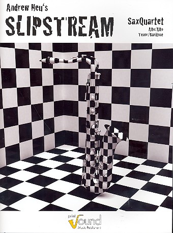 Vorderes Coverbild Slipstream für 4 Saxophone (AATBar)