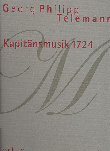 Vorderes Coverbild Kapitänsmusik 1724 TVWV15:2