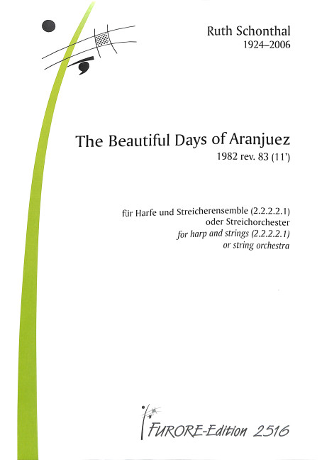 Vorderes Coverbild The Beautiful Days of Aranjuez