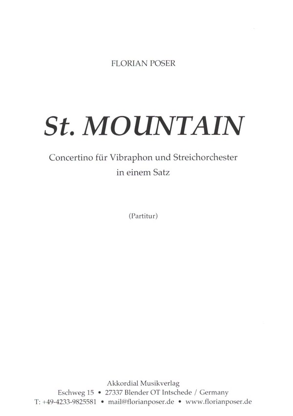 Vorderes Coverbild St. Mountain