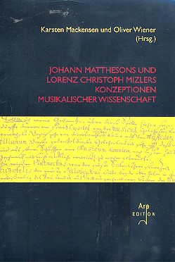 Vorderes Coverbild Johann Matthesons und Lorenz Christoph Mizlers