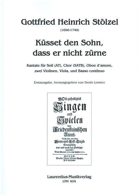 Vorderes Coverbild Küsset den Sohn, dass er nicht zürne