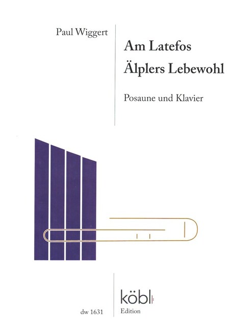 Vorderes Coverbild Am Latefos  und  Älplers Lebewohl