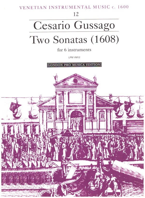 Vorderes Coverbild 2 Sonatas (1608)
