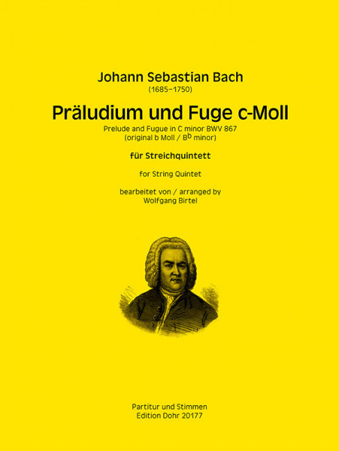 Vorderes Coverbild Präludium und Fuge c-Moll