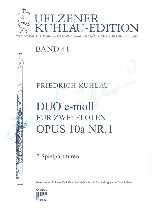 Vorderes Coverbild Duo e-moll op.10a,1