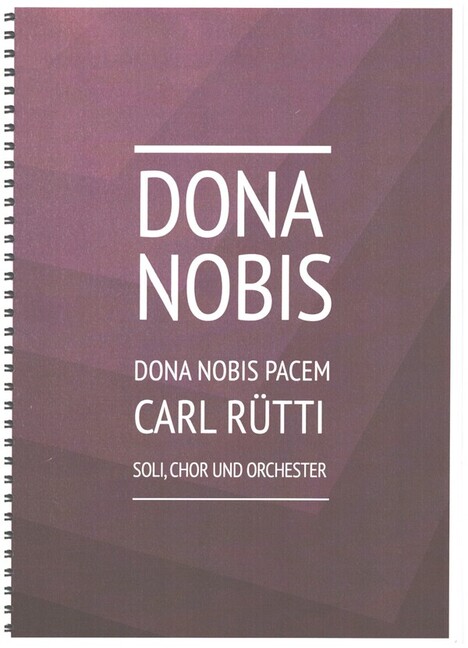 Vorderes Coverbild Dona nobis pacem