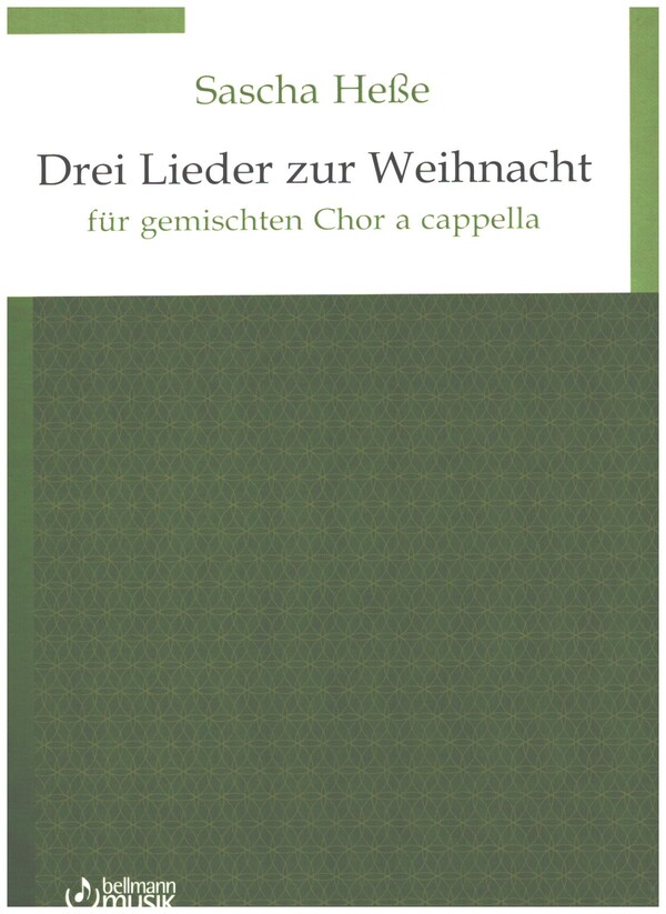 Vorderes Coverbild 3 Lieder zur Weihnacht