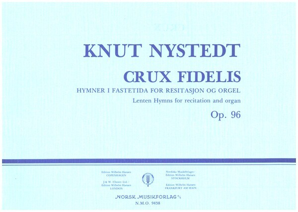 Vorderes Coverbild Crux Fidelis op.96