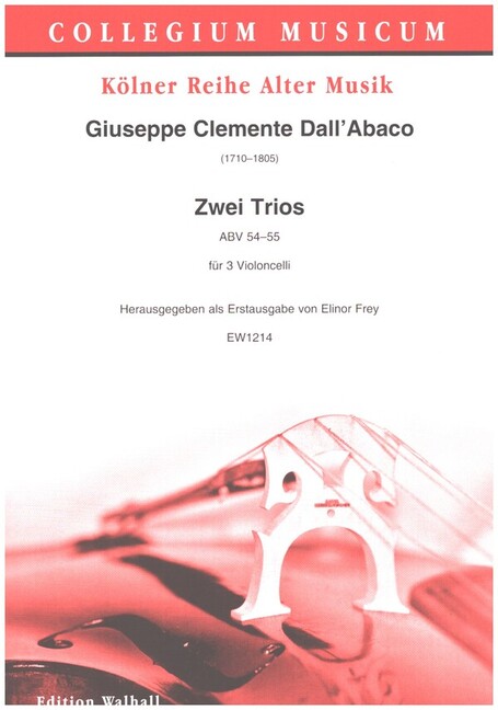 Vorderes Coverbild Zwei Trios ABV54-55