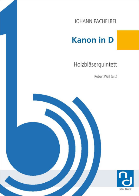 Vorderes Coverbild Kanon in D