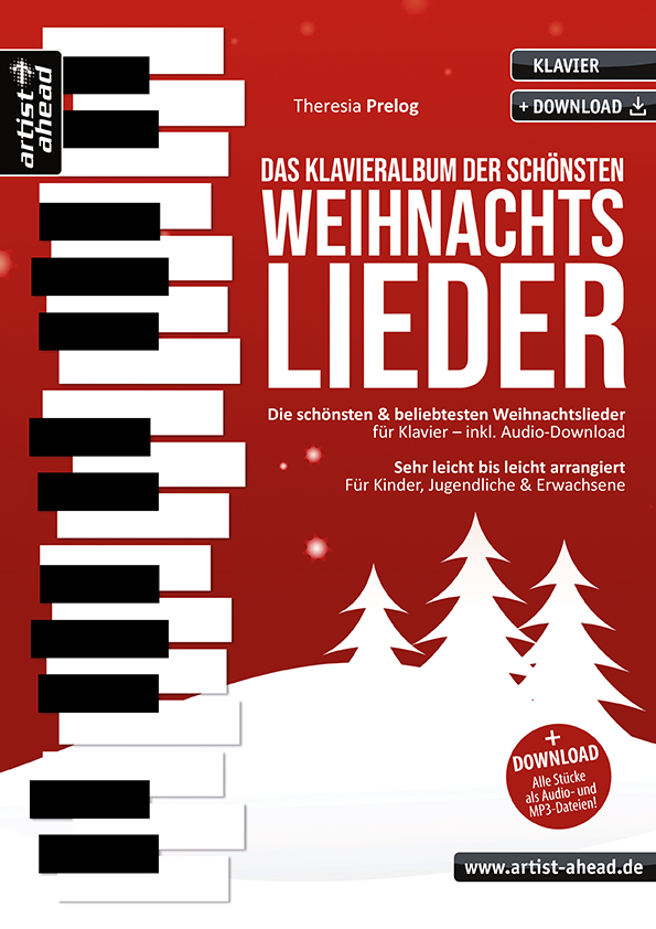 Vorderes Coverbild Das Klavieralbum der schönsten Weihnachtslieder (+Online Audio)