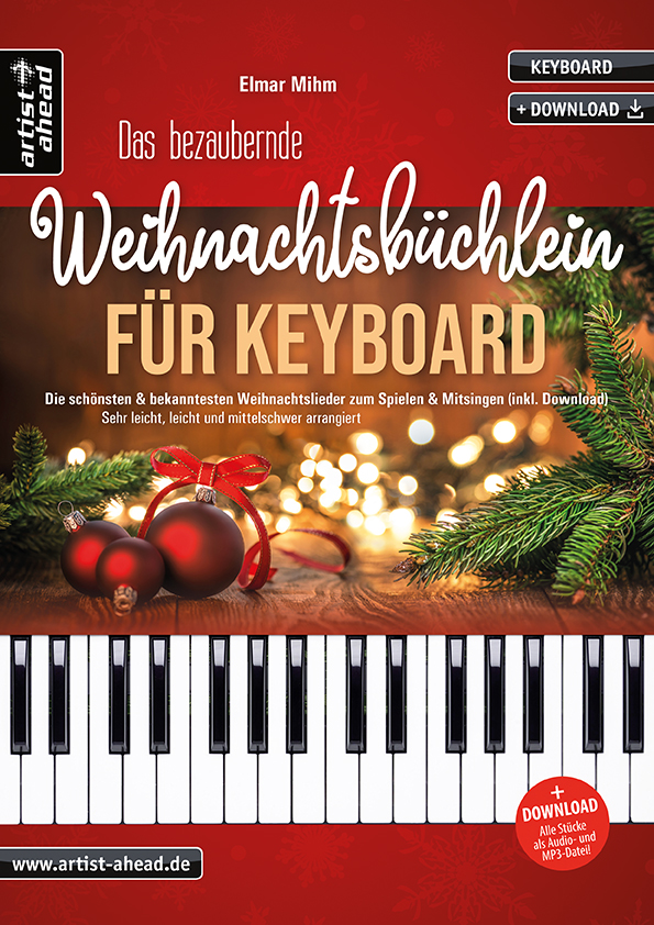 Vorderes Coverbild Das bezaubernde Weihnachtsbüchlein (+Online Audio)