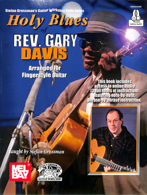 Vorderes Coverbild Holy Blues of Rev. Gary Davis (+Online Audio)