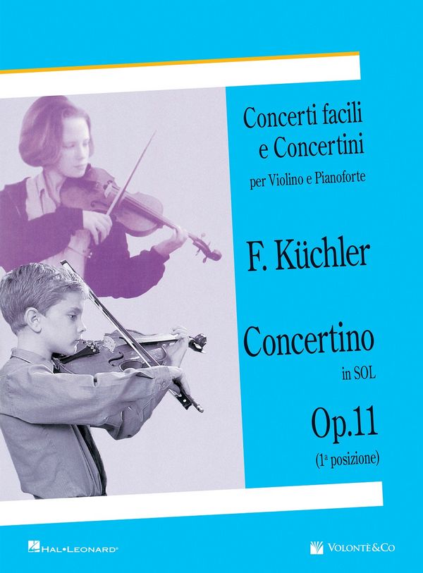 Vorderes Coverbild Concertino in sol maggiore op.11 1st posizione