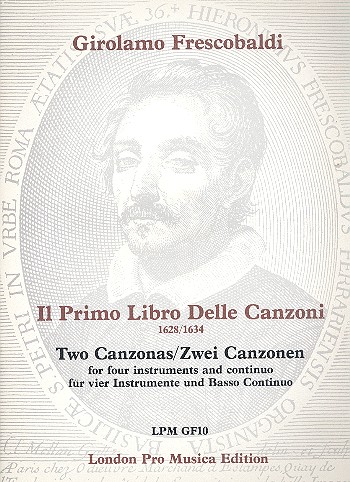 Vorderes Coverbild 2 Canzonas for 4 instruments and