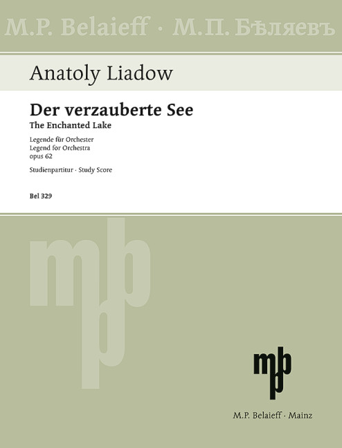 Vorderes Coverbild Der verzauberte See op.62