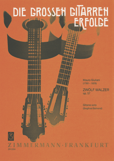 Vorderes Coverbild 12 Walzer op.57
