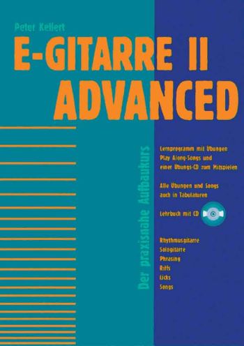 Vorderes Coverbild E-Gitarre advanced (=vol.2)