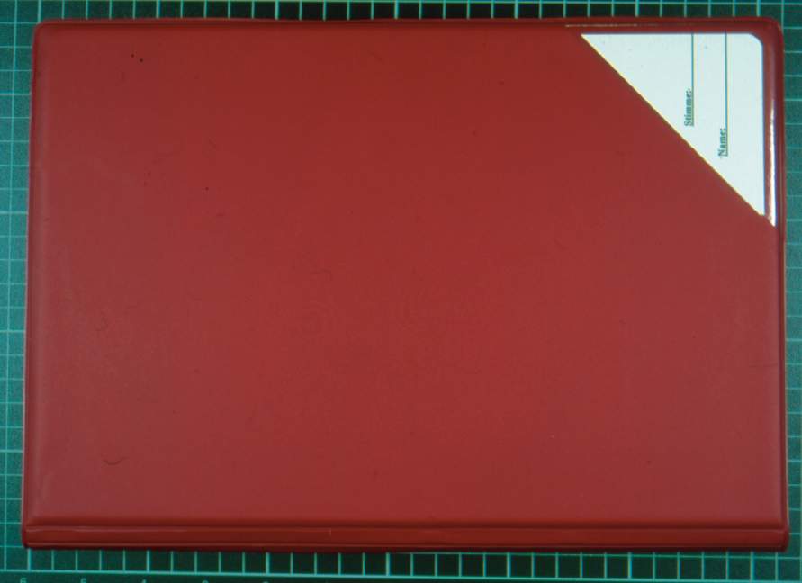 Vorderes Coverbild Notenmappe 23x33cm 3 cm Rücken schwarz